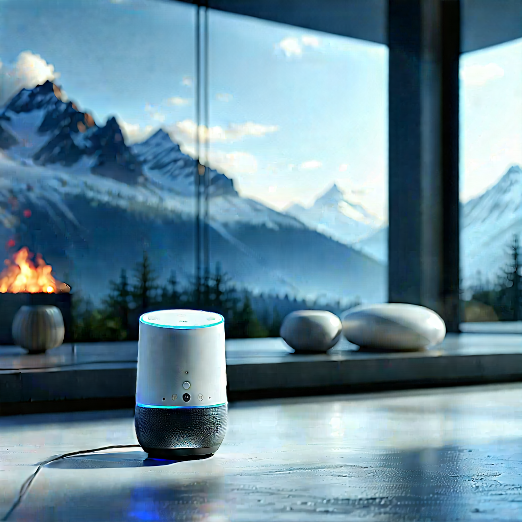 Smart Home Device With User Interface With Room Large