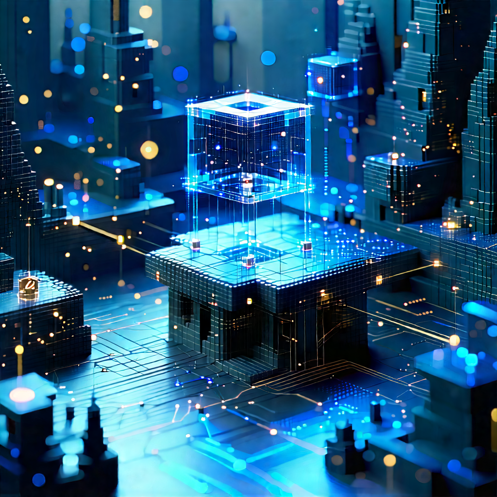 Blockchain network visualization
