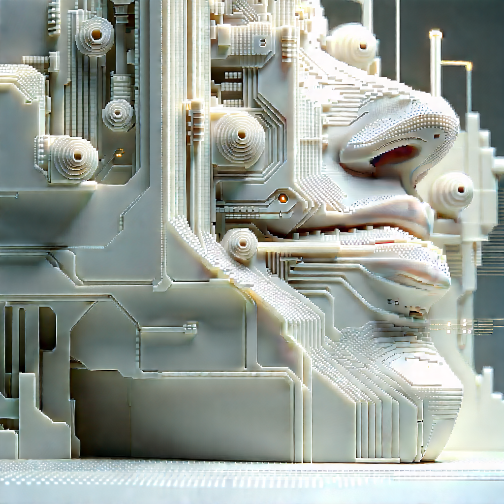 Close-up of sensor array