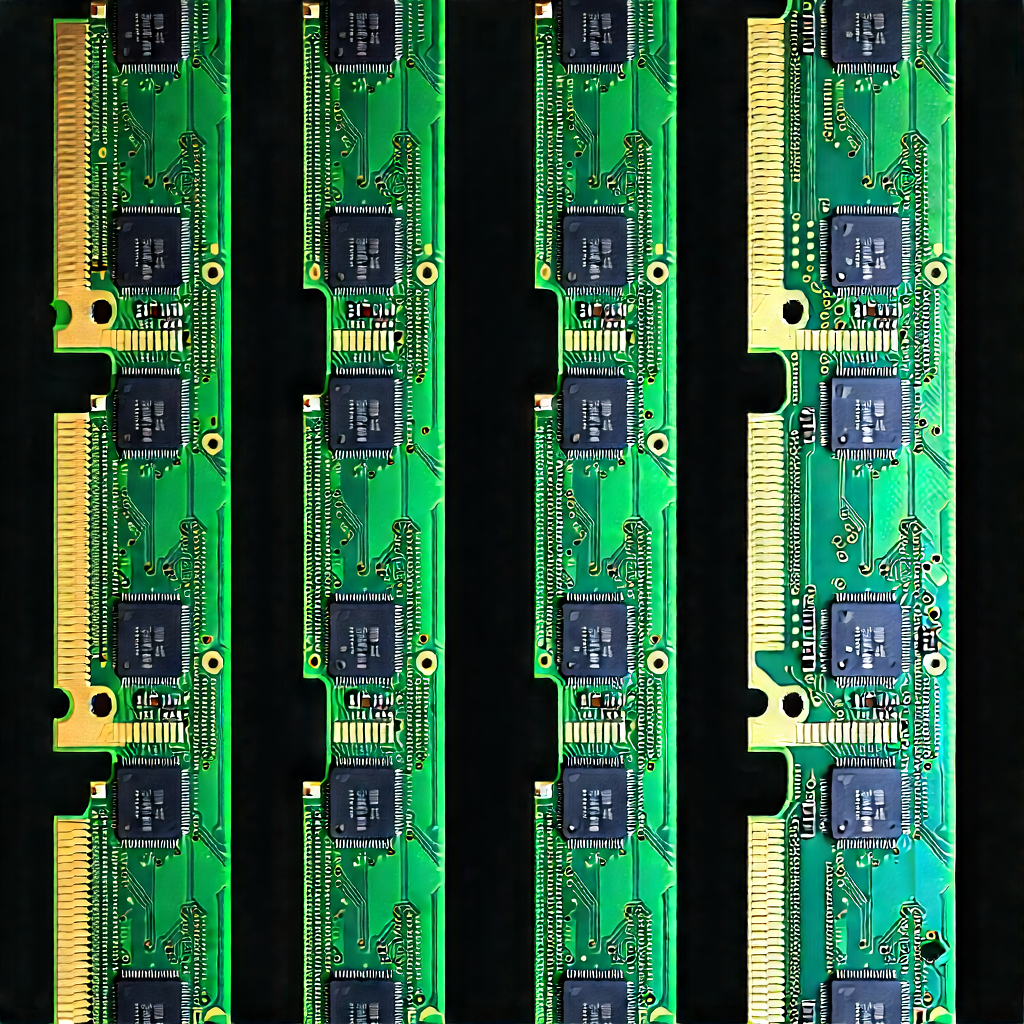 Close-up of memory module