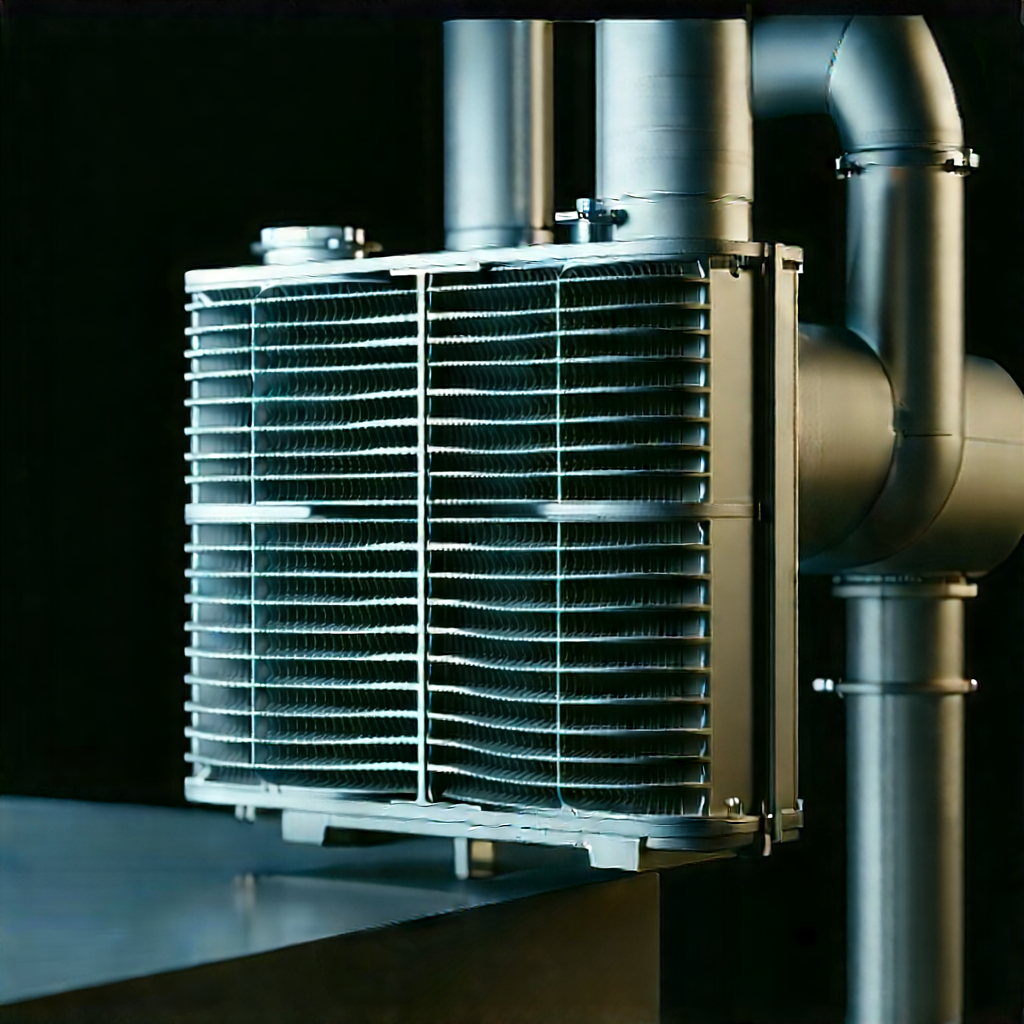 Close-up of cooling system