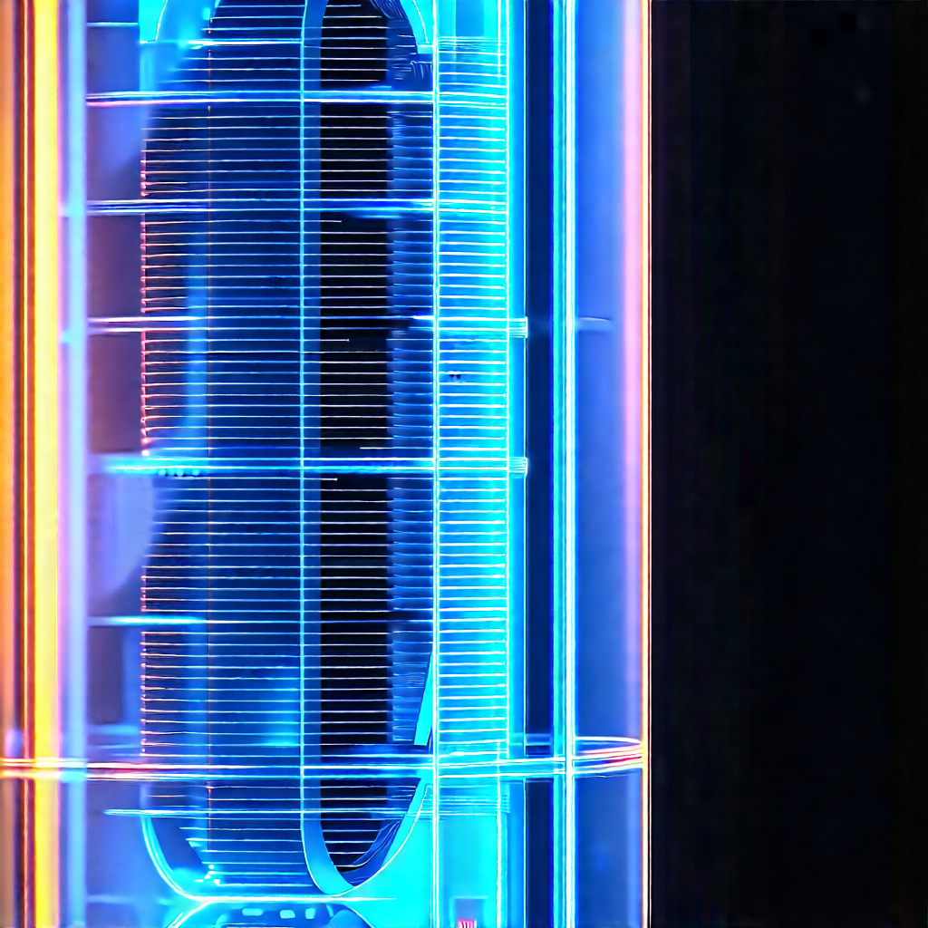 Close-up of cooling system