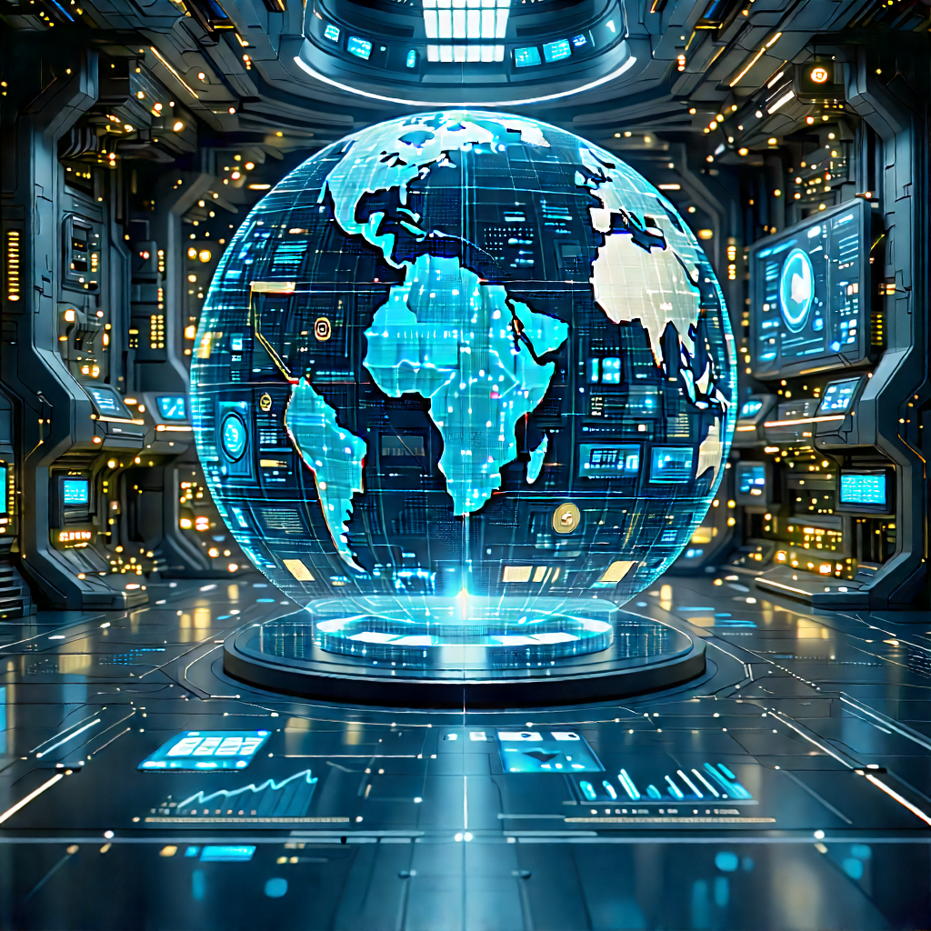 Financial technology in research center