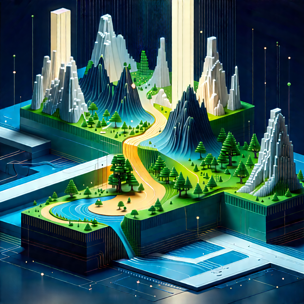 Digital Transformation Visualization With Model Mountainous