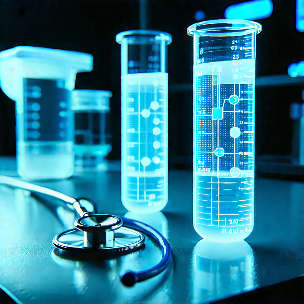 Healthcare Technology In Research Center With Collection Scientific
