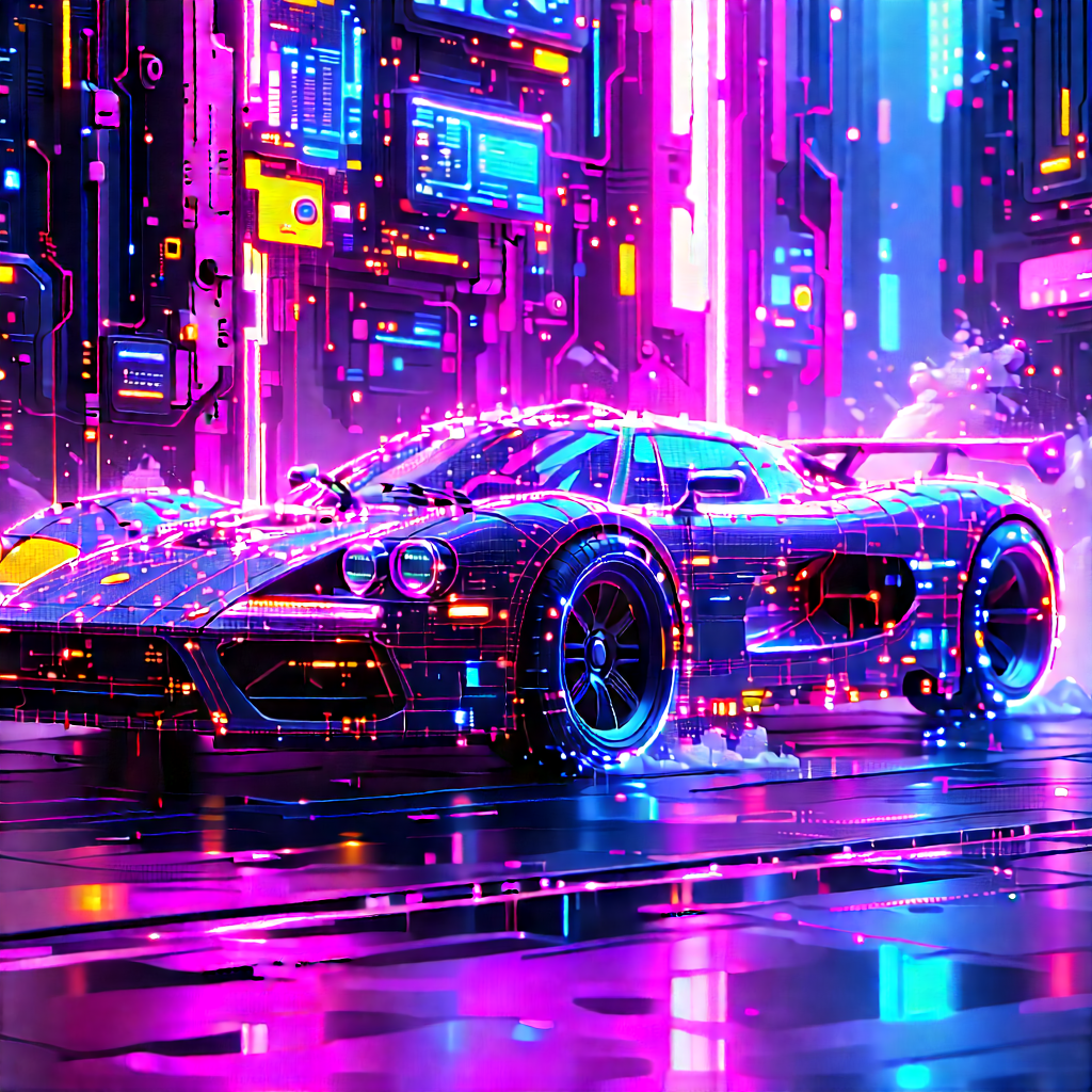 Automotive Technology In Tech Office With Image, There