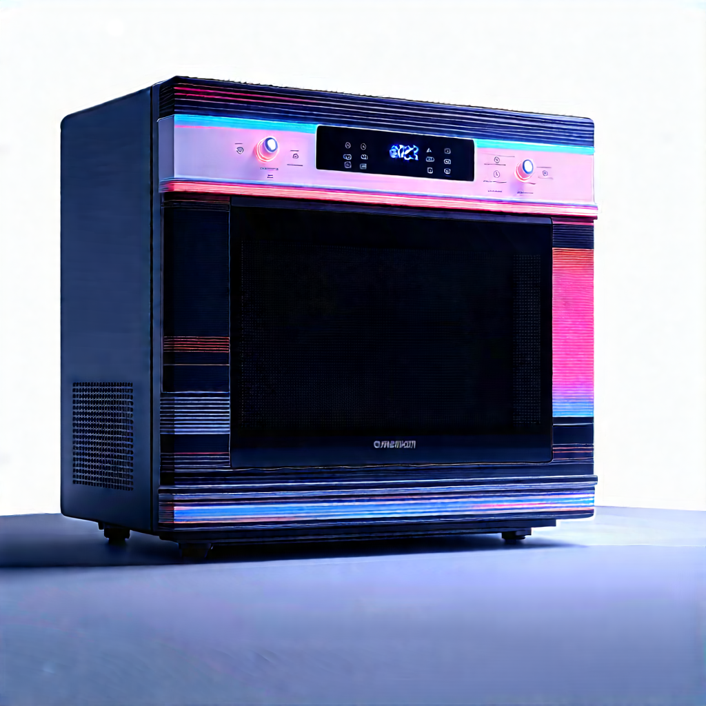Innovative Smart Appliance Design With Black Silver