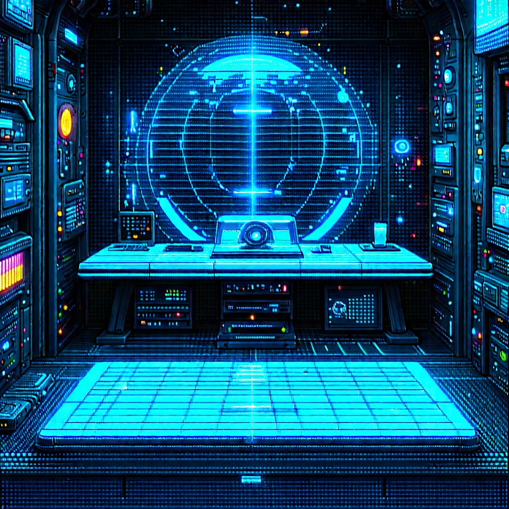 Futuristic Tech Startup Office With Image, There