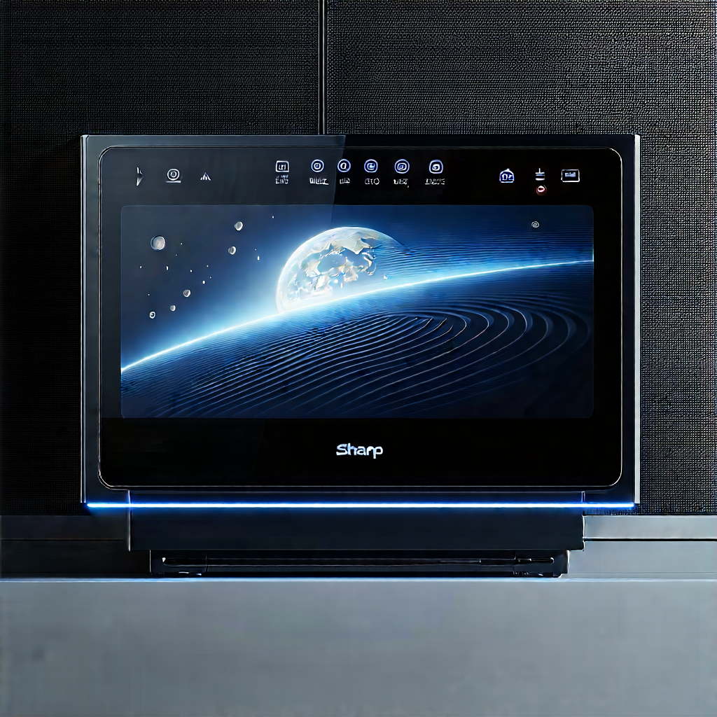 Innovative Smart Appliance Design With Large, Flat