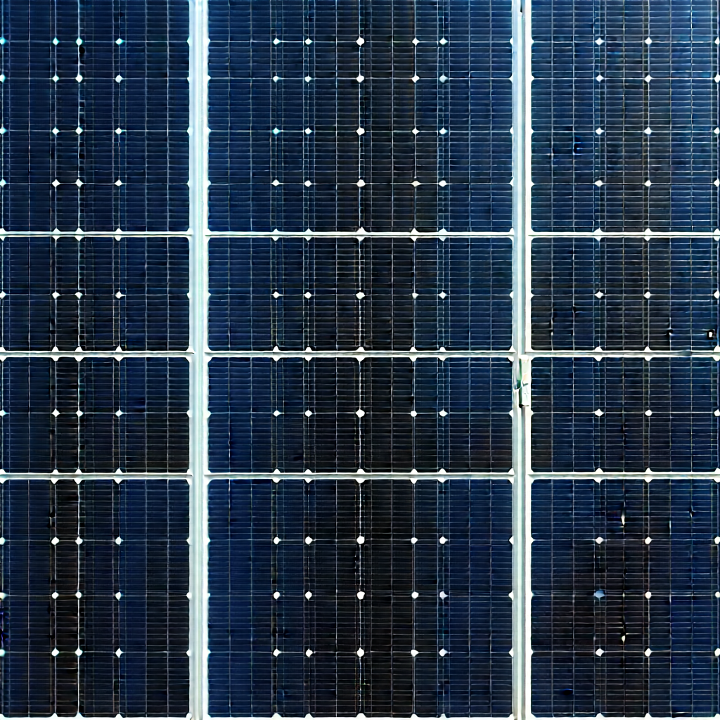 Solar Panel With Laser Scanning With Large Solar
