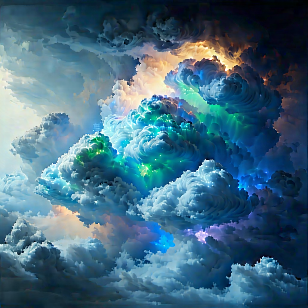 Cloud Computing Visualization With Painting Cloudy