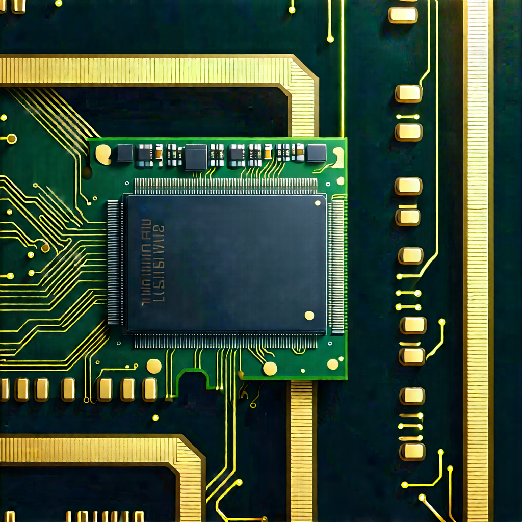 Close-up of memory module