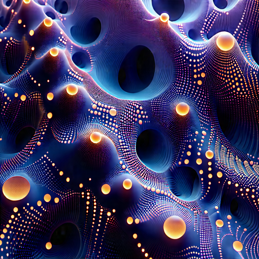 Close-up Of Sensor Array With Close-up Blue