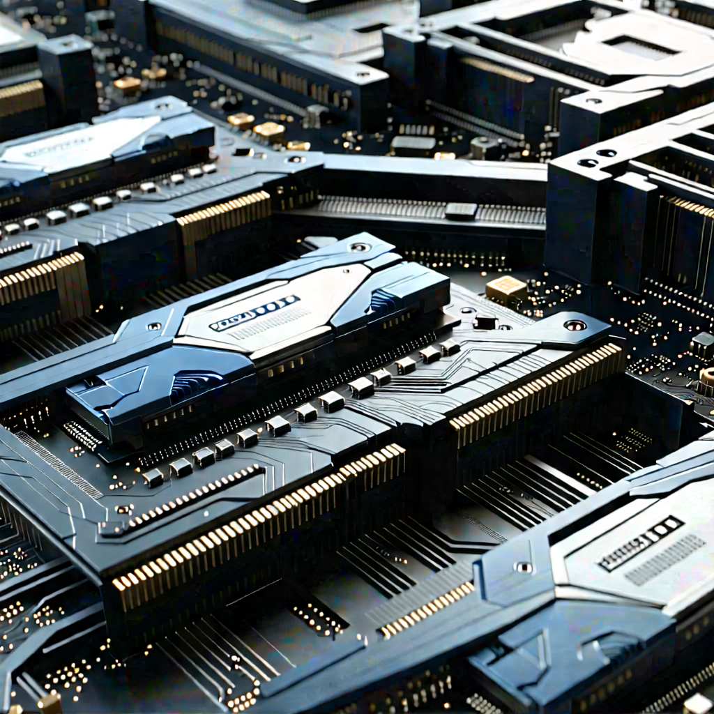 Close-up of memory module