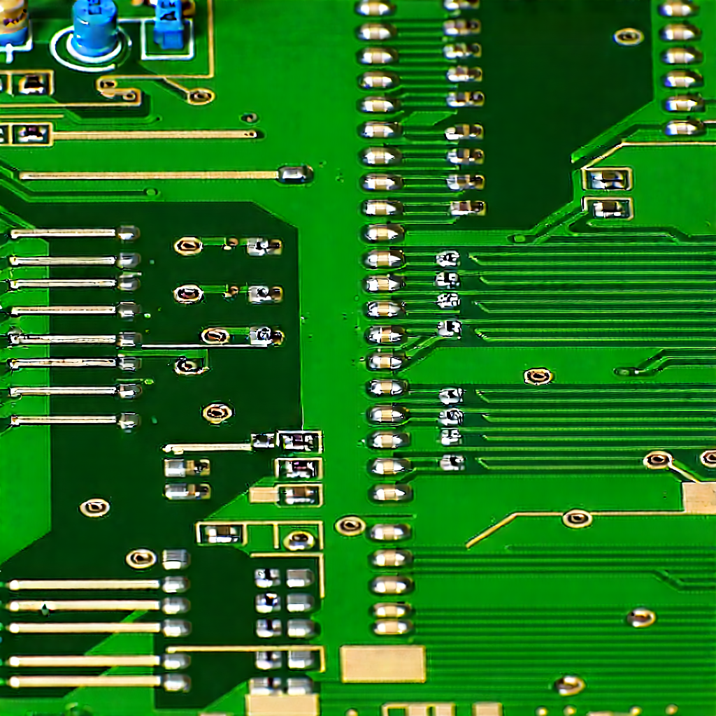 Circuit board with laser scanning