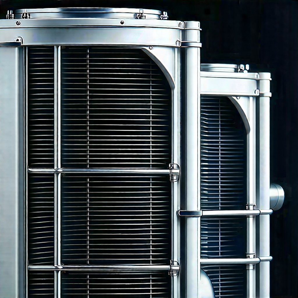 Close-up of cooling system