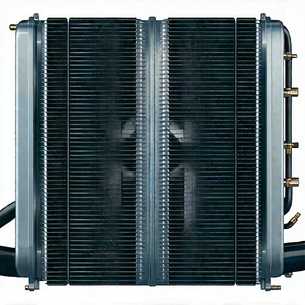 Close-up of cooling system