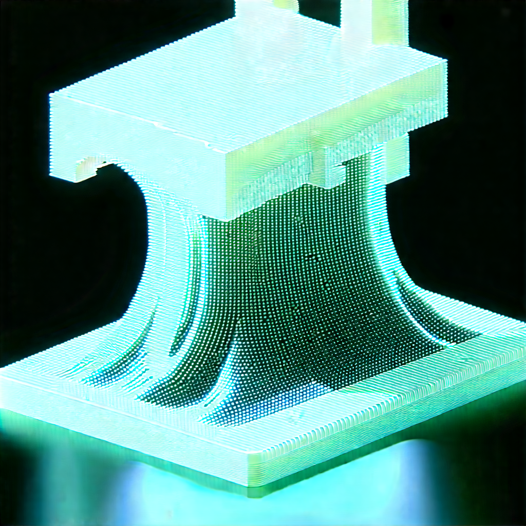 3d printer with digital particles