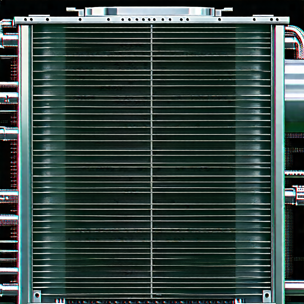 Close-up of cooling system