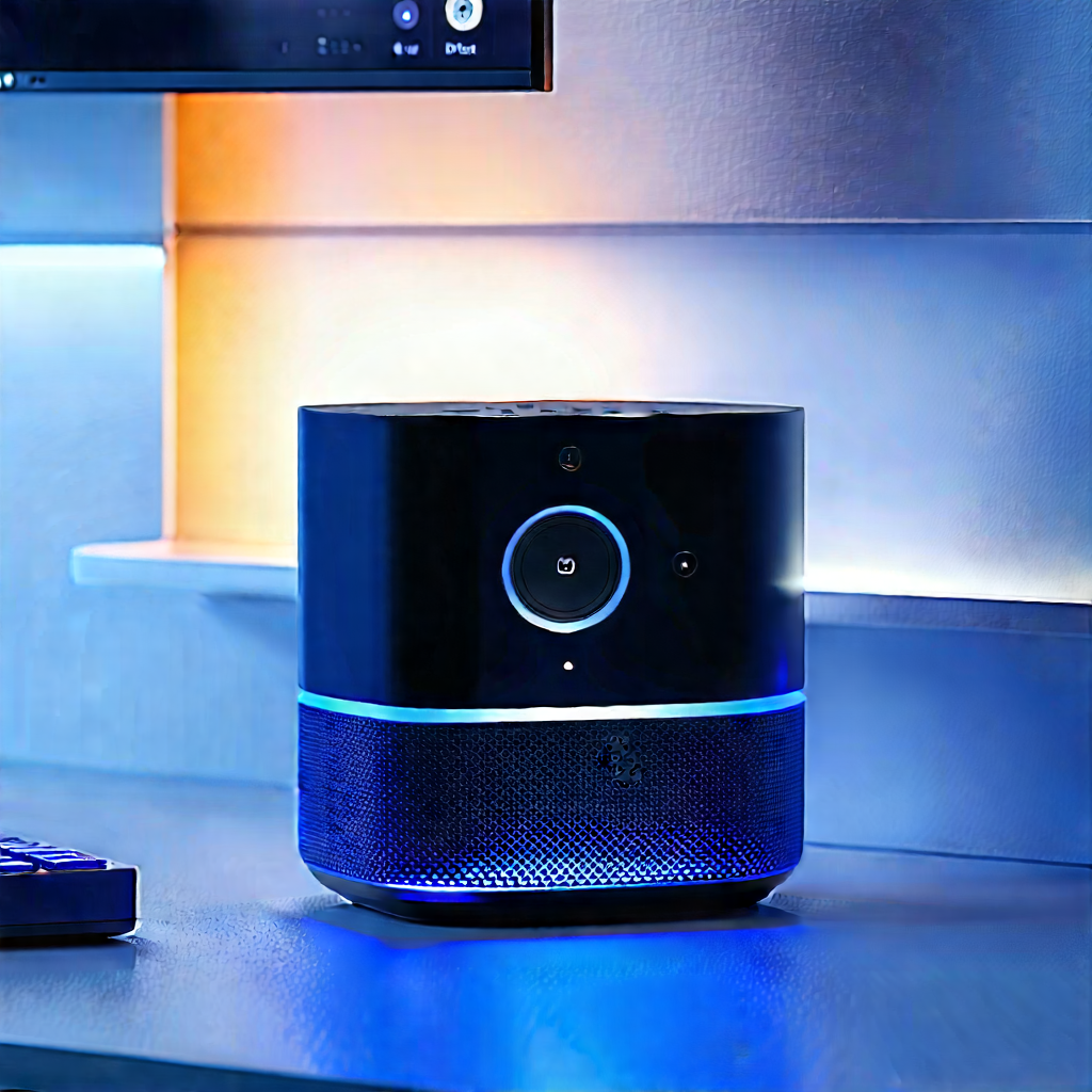 Smart Home (device:1.37) With Streaming Content With Small Black