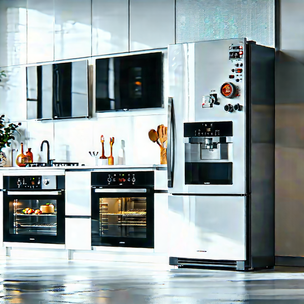 Innovative Smart Appliance Design With Large, Modern