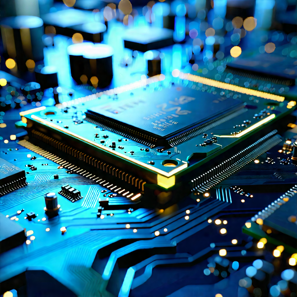 Close-up of memory module