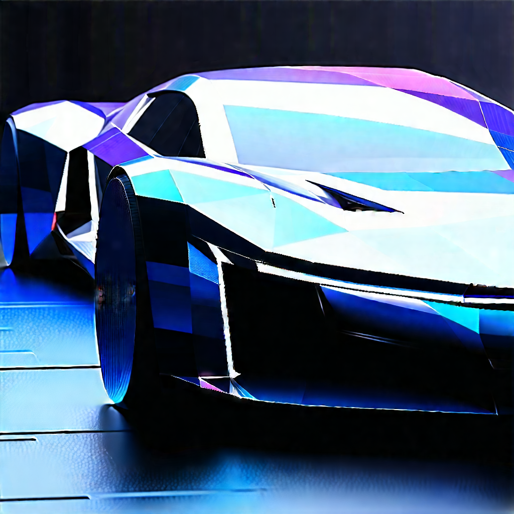 Automotive Technology In (design:1.18) Studio With Futuristic Shown