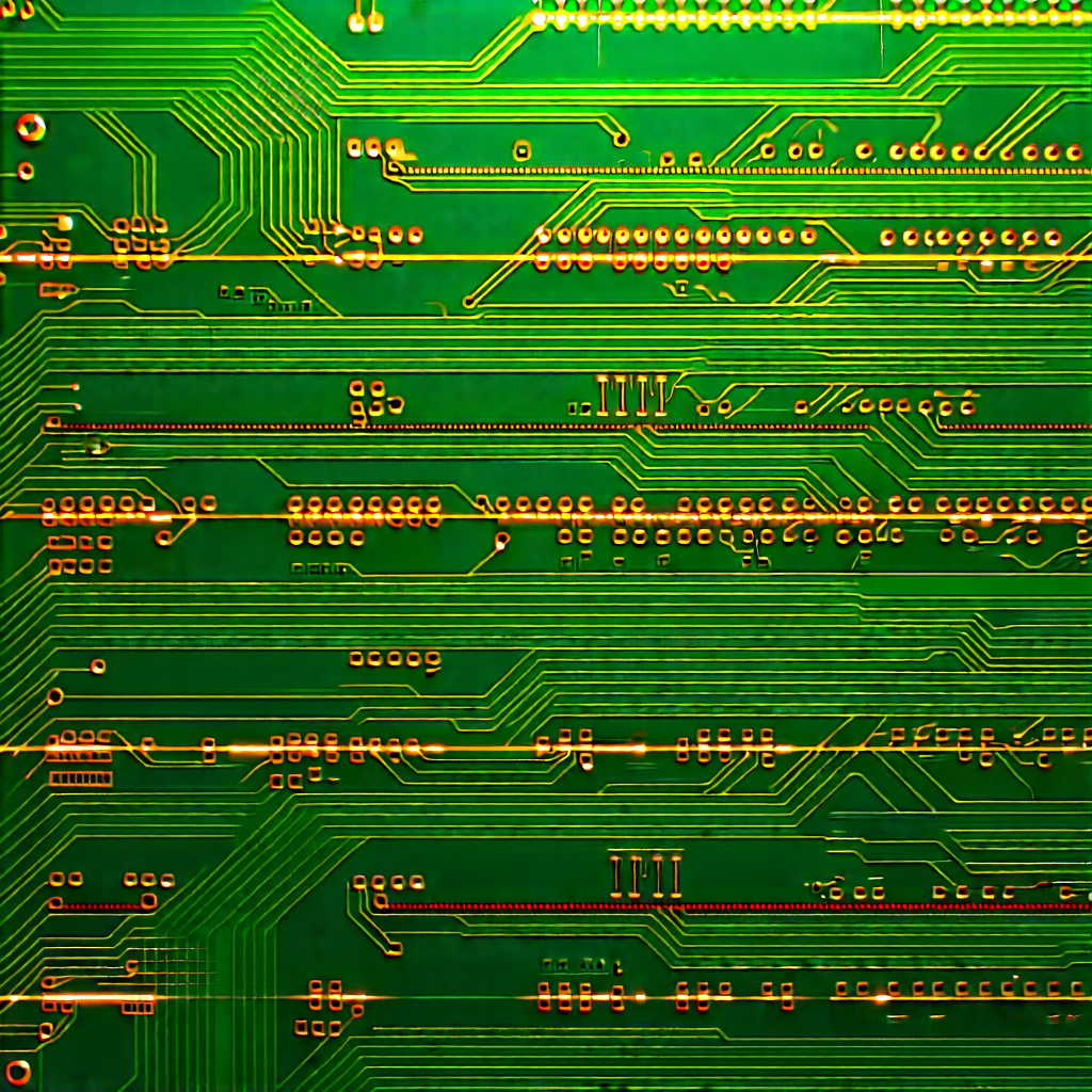Circuit board with laser scanning