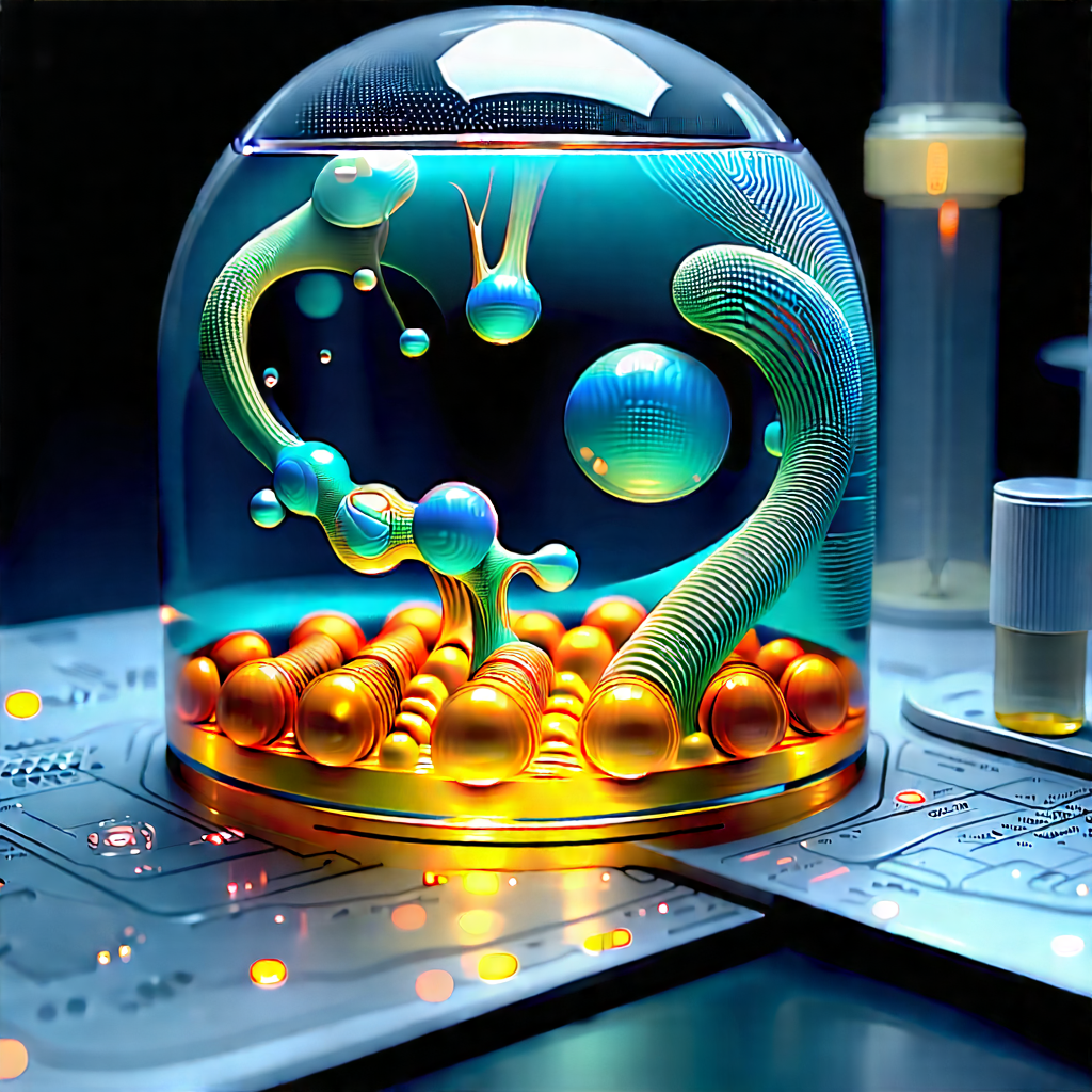 Healthcare Technology In (modern:1.15) Laboratory With Image, There