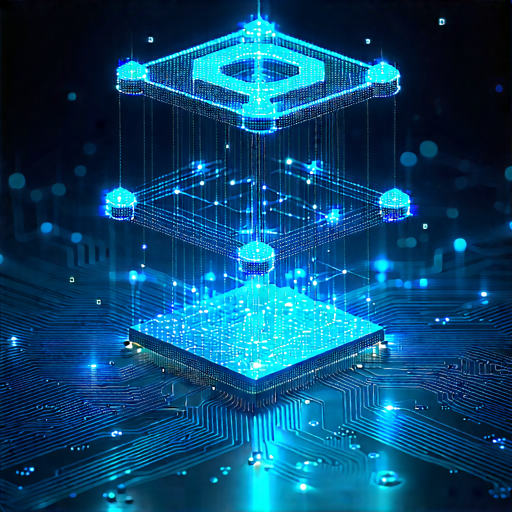 Blockchain network visualization
