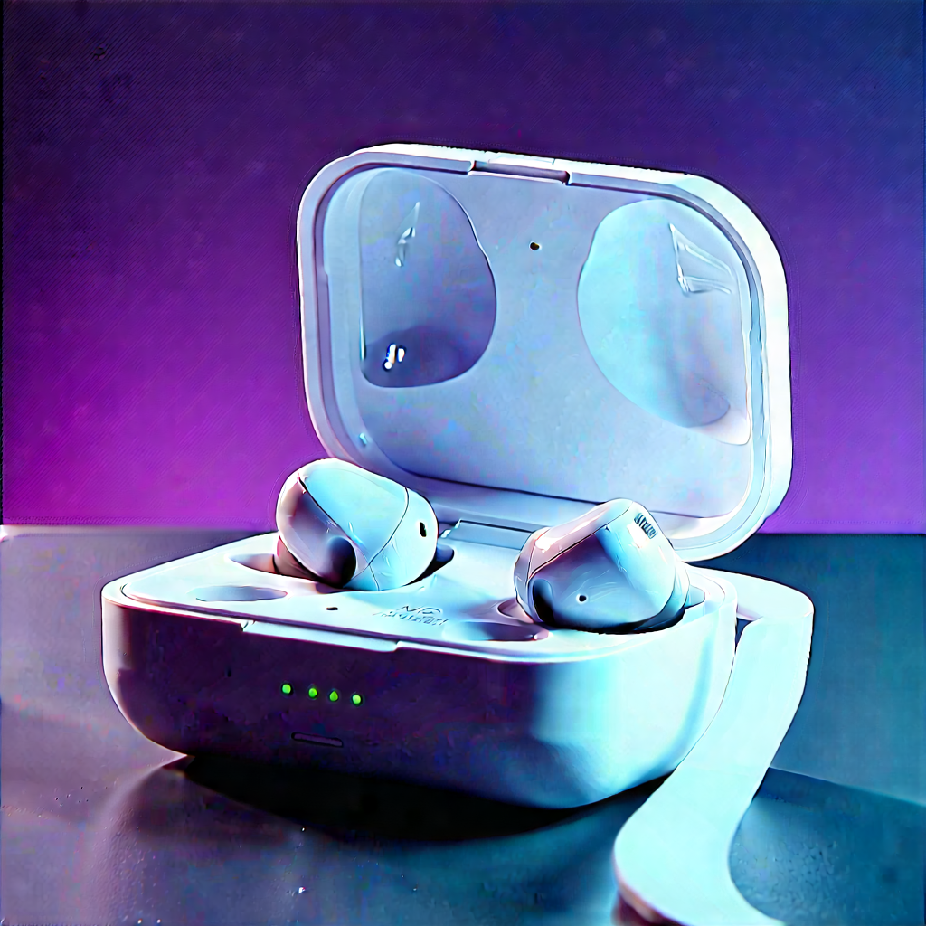 Wireless Earbuds With Streaming Content With Pair White