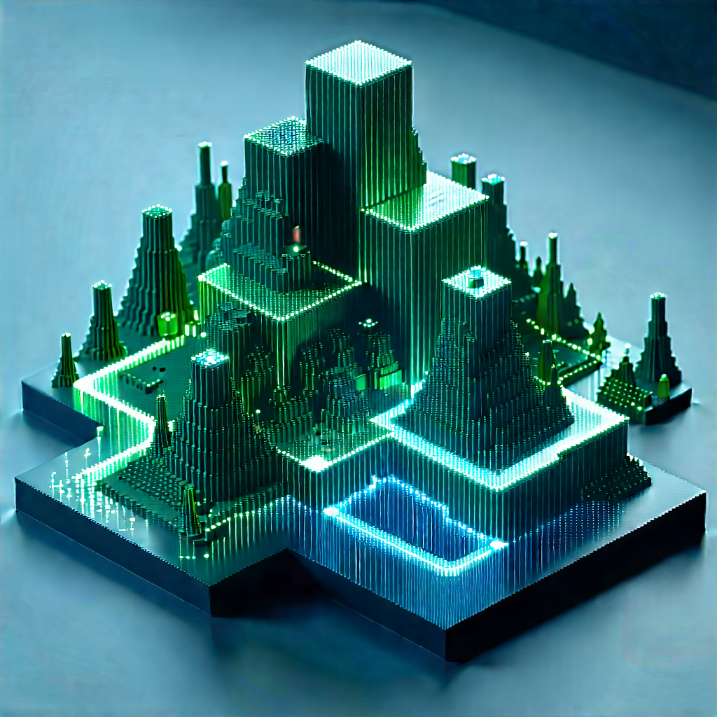 Blockchain Network Visualization With Model City
