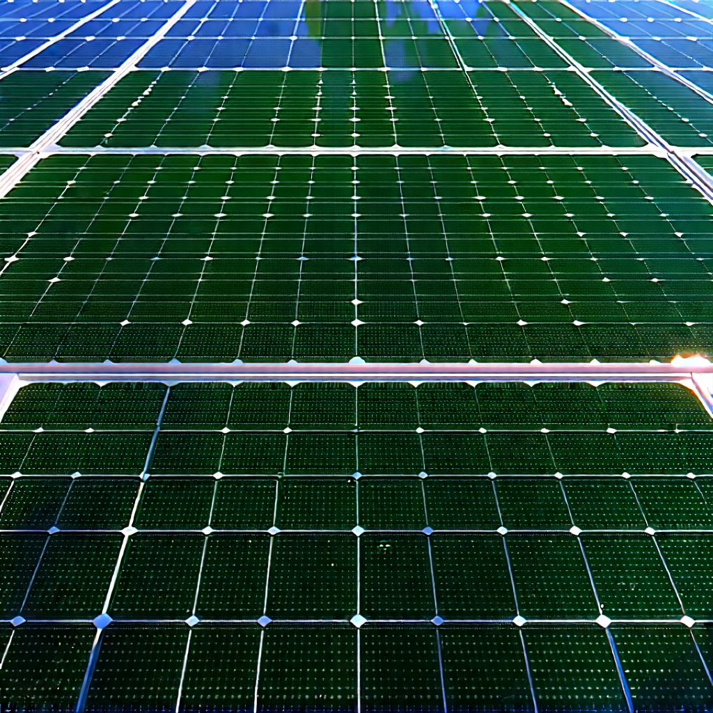 Solar Panel With Data Streams With Large Solar