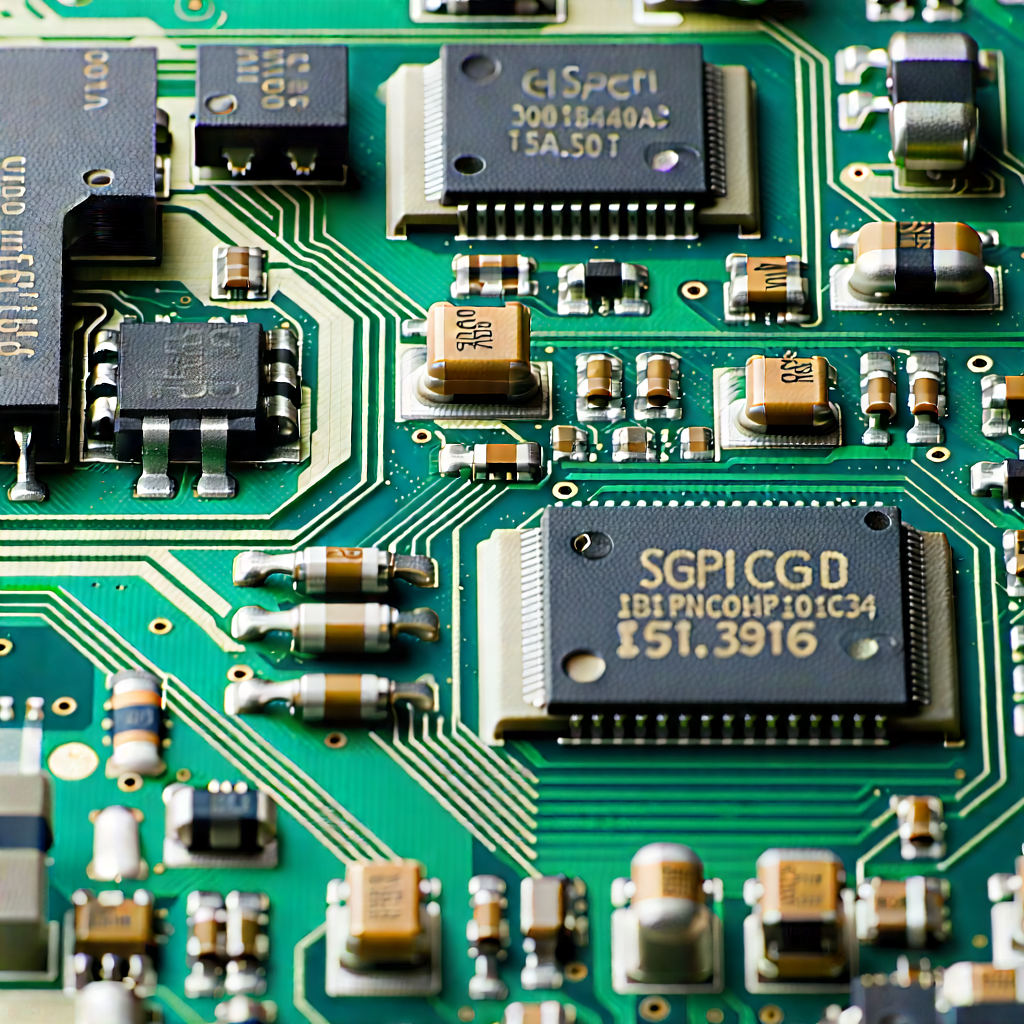 Close-up of sensor array