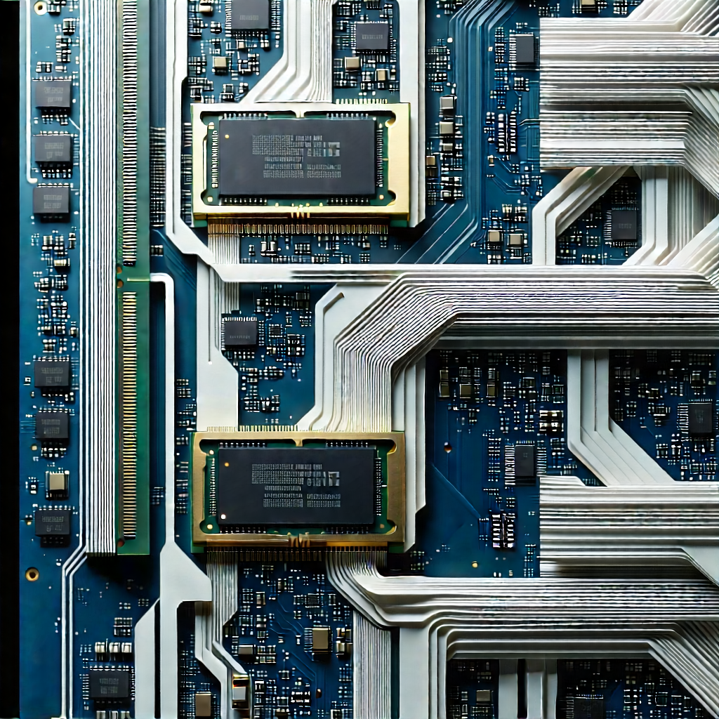 Close-up of memory module