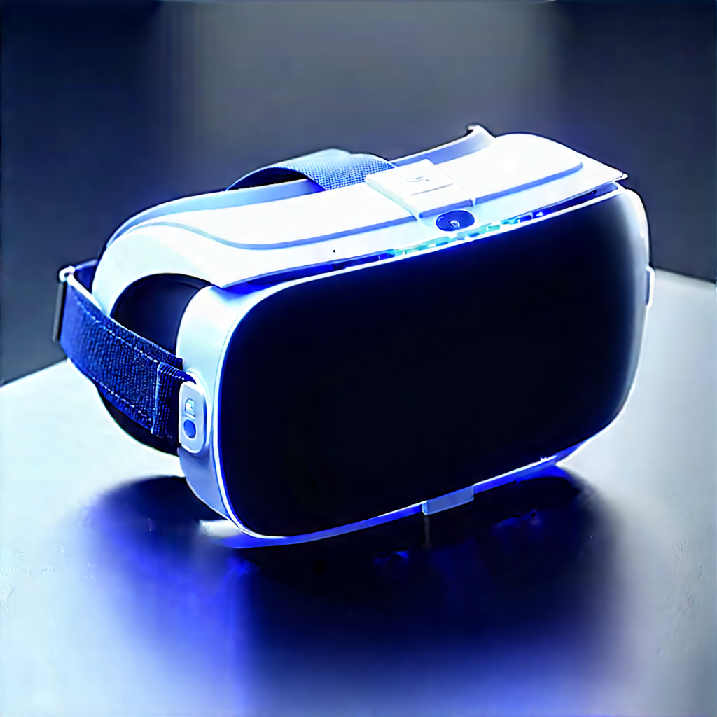 Vr Headset With Streaming Content With Pair Virtual