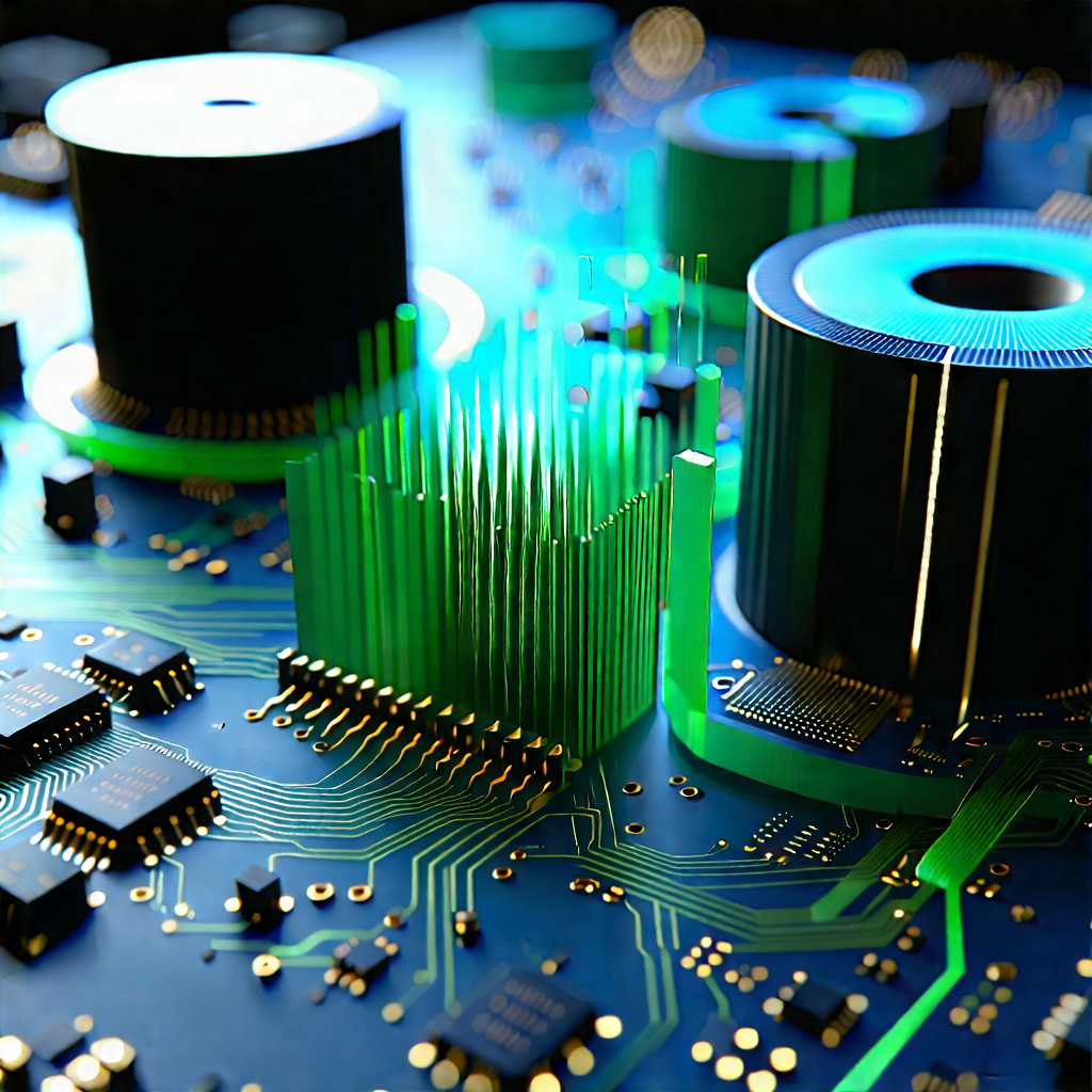 Close-up of sensor array