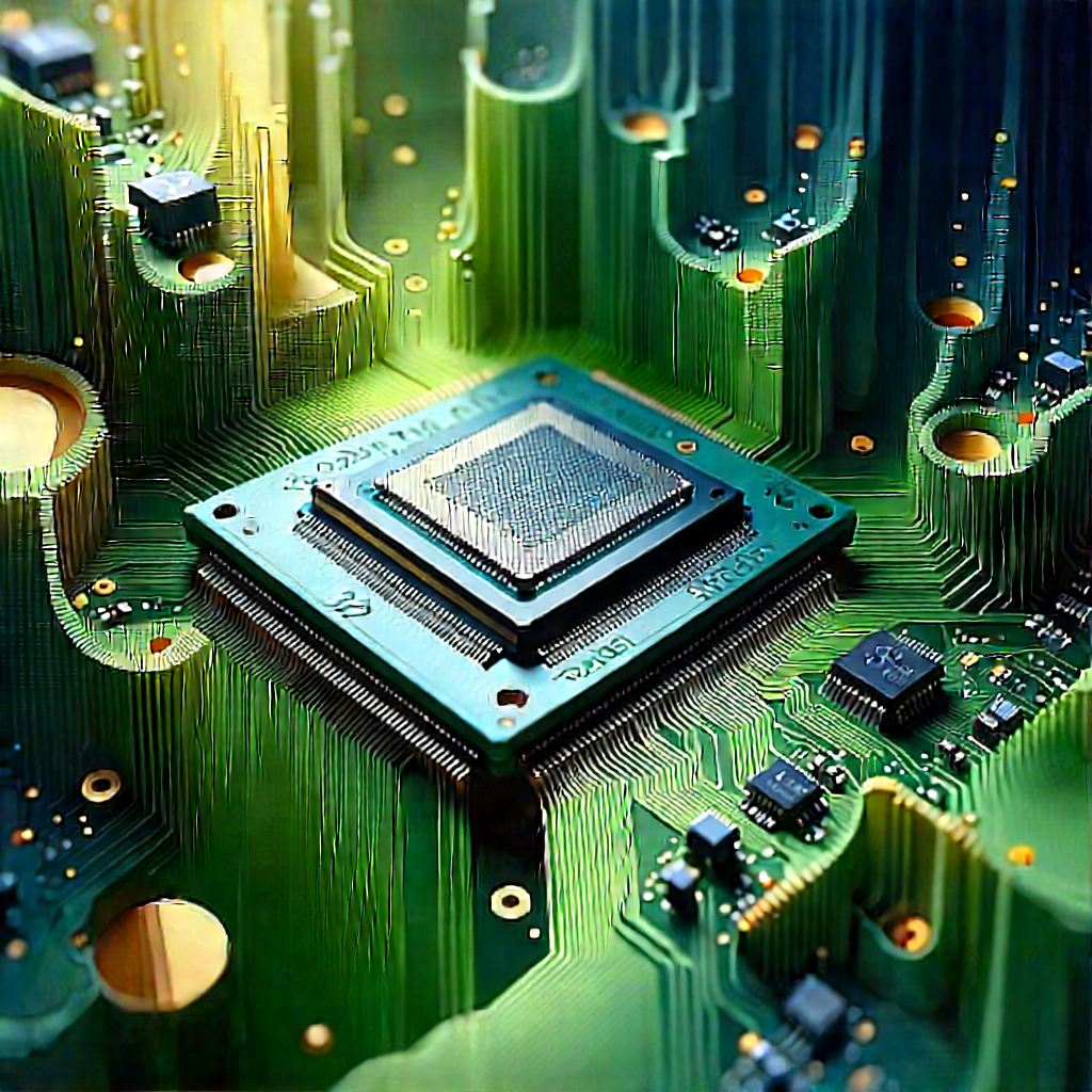 Close-up of memory module