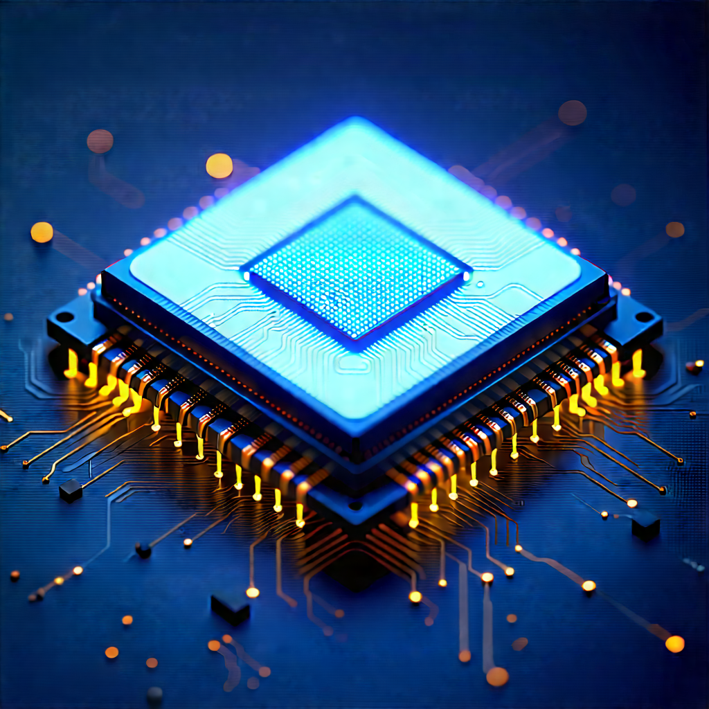 Microchip with laser scanning