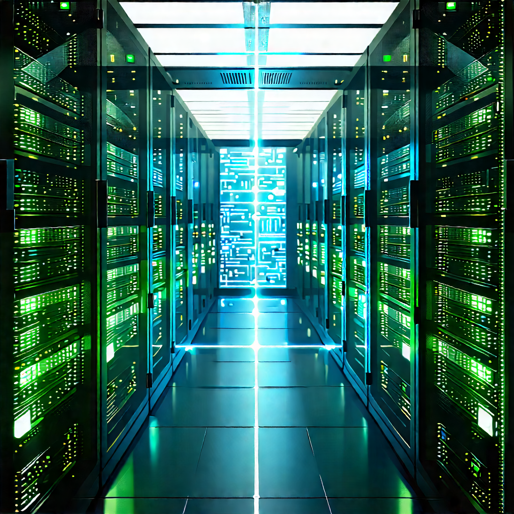 Server rack with laser scanning