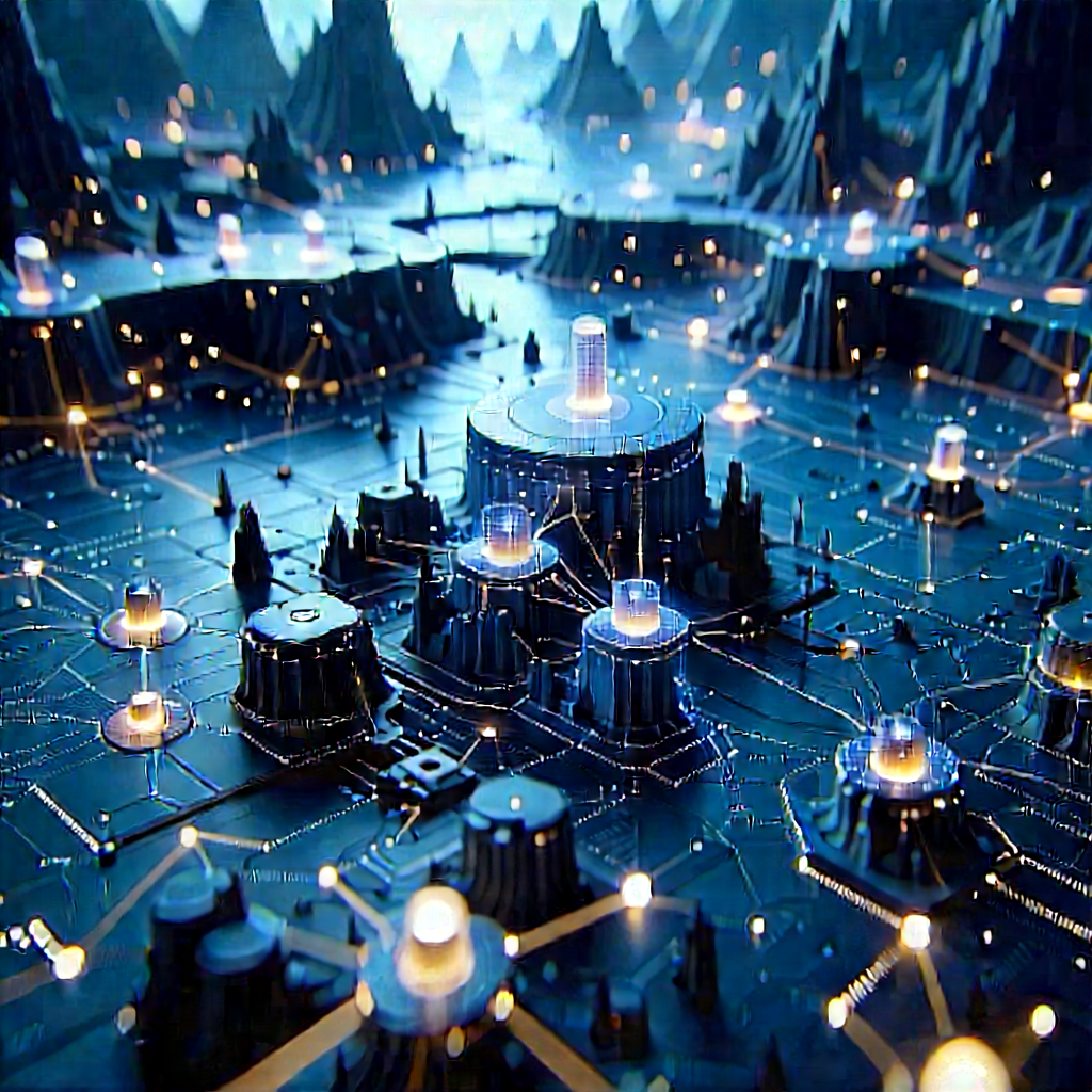 Blockchain network visualization