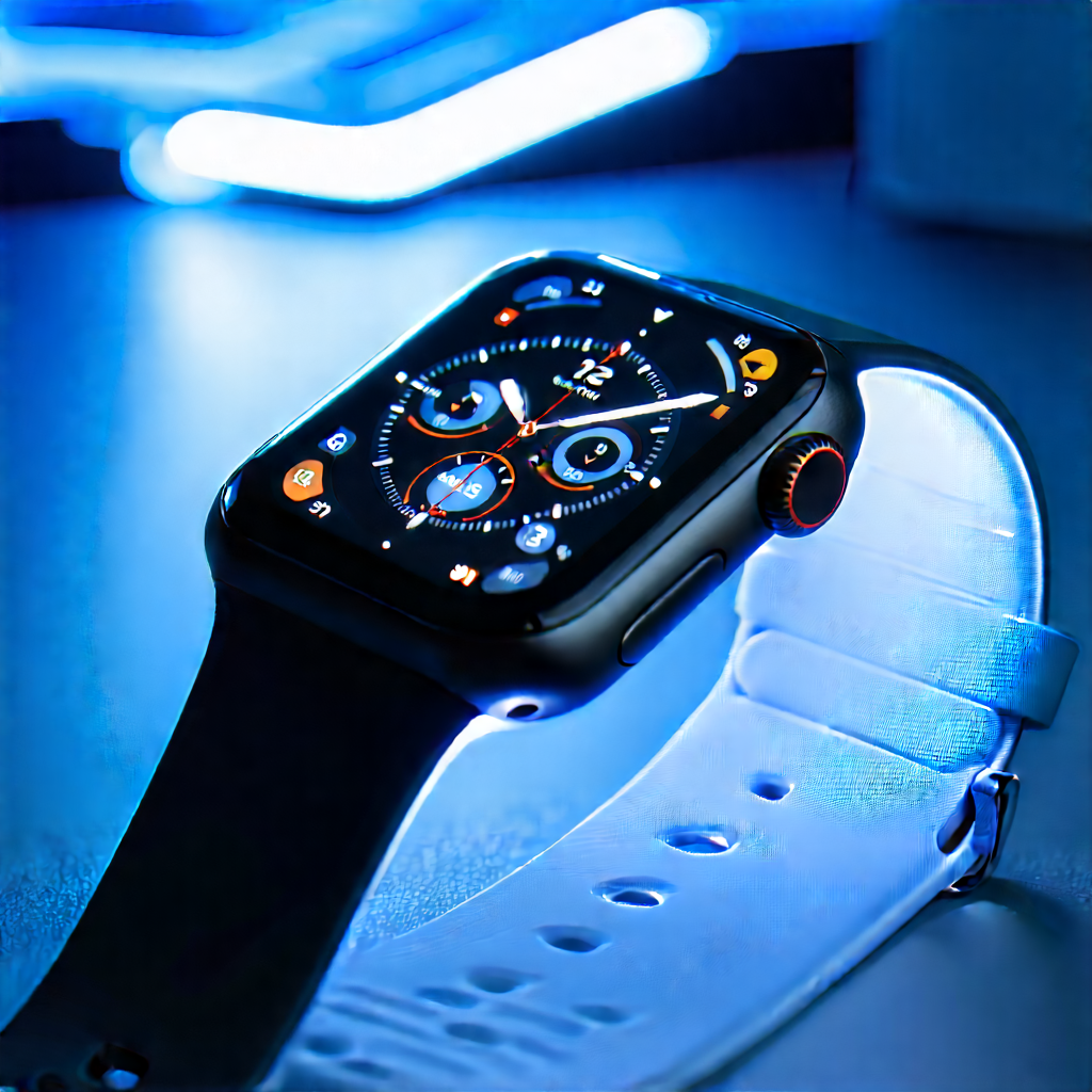 Smart watch with data visualization
