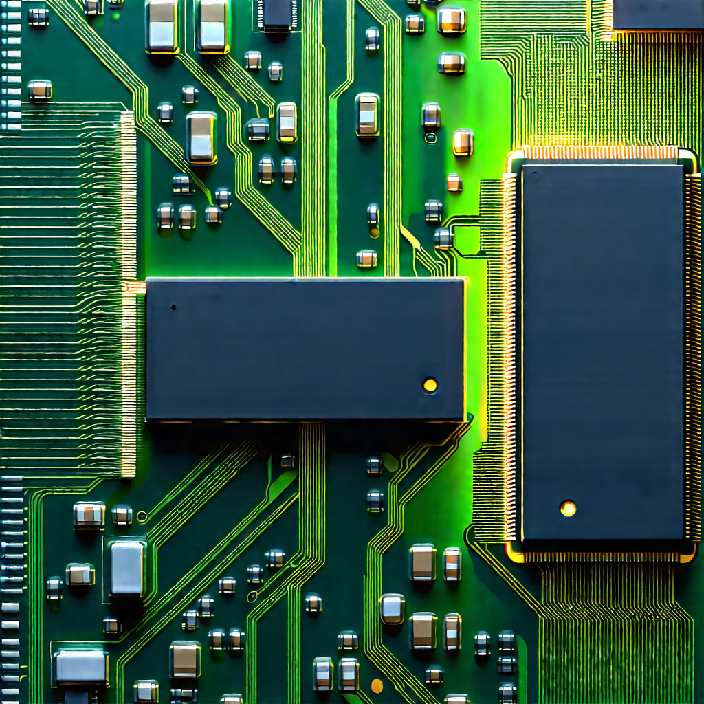 Close-up of memory module