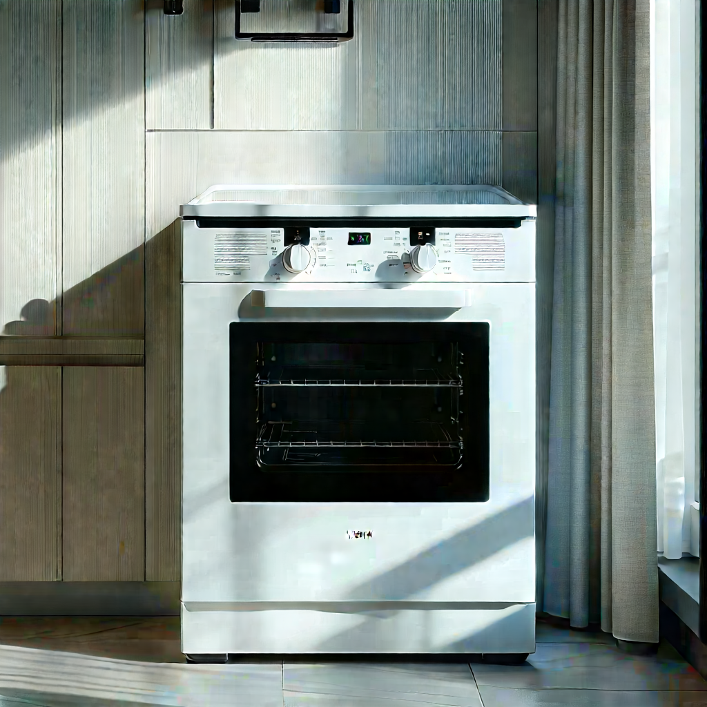 Innovative Smart Appliance Design With White Oven
