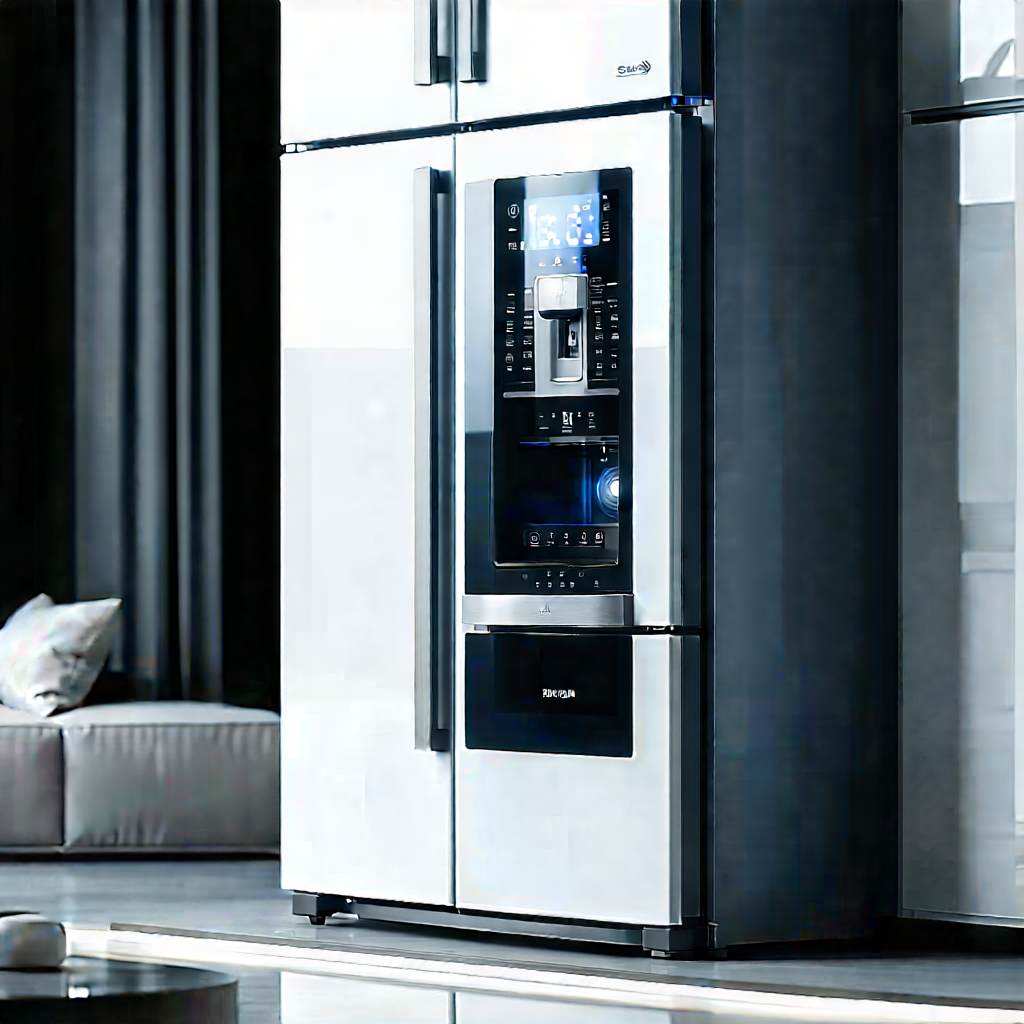 Innovative Smart Appliance Design With Large, Modern