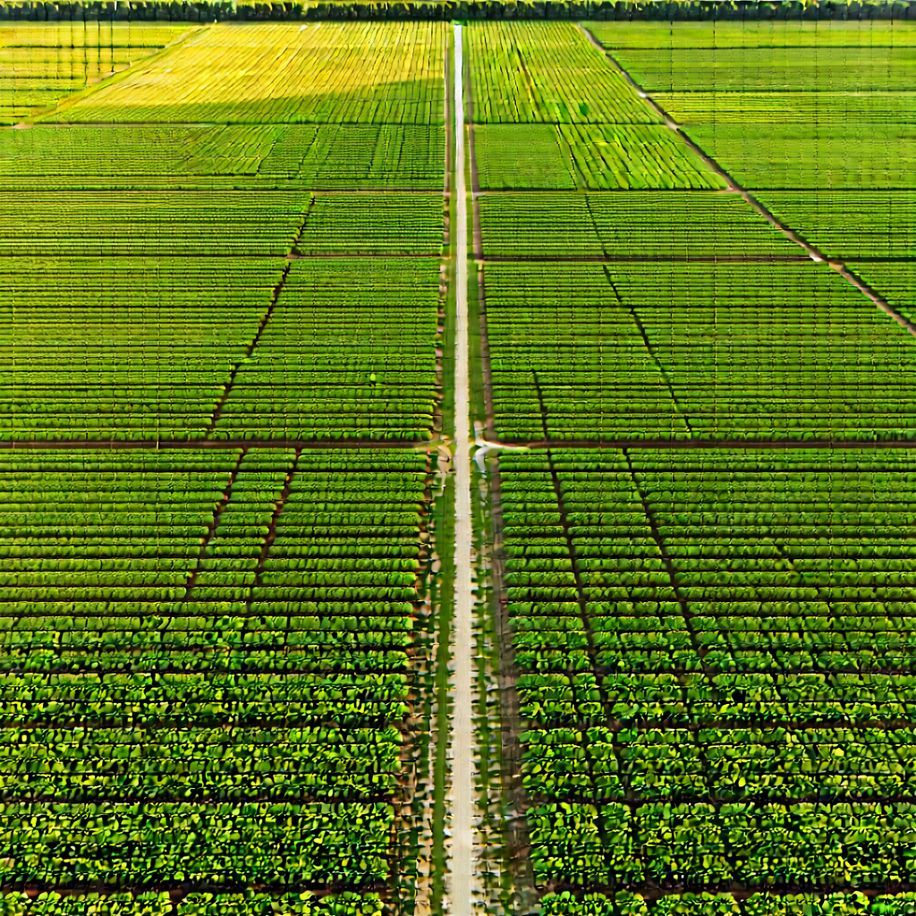 Agricultural technology in manufacturing facility