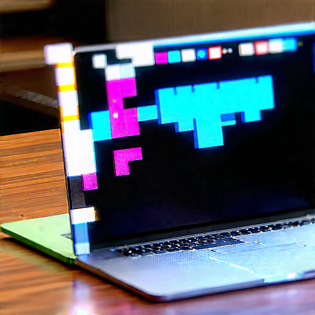 Laptop With Streaming Content With Laptop Computer