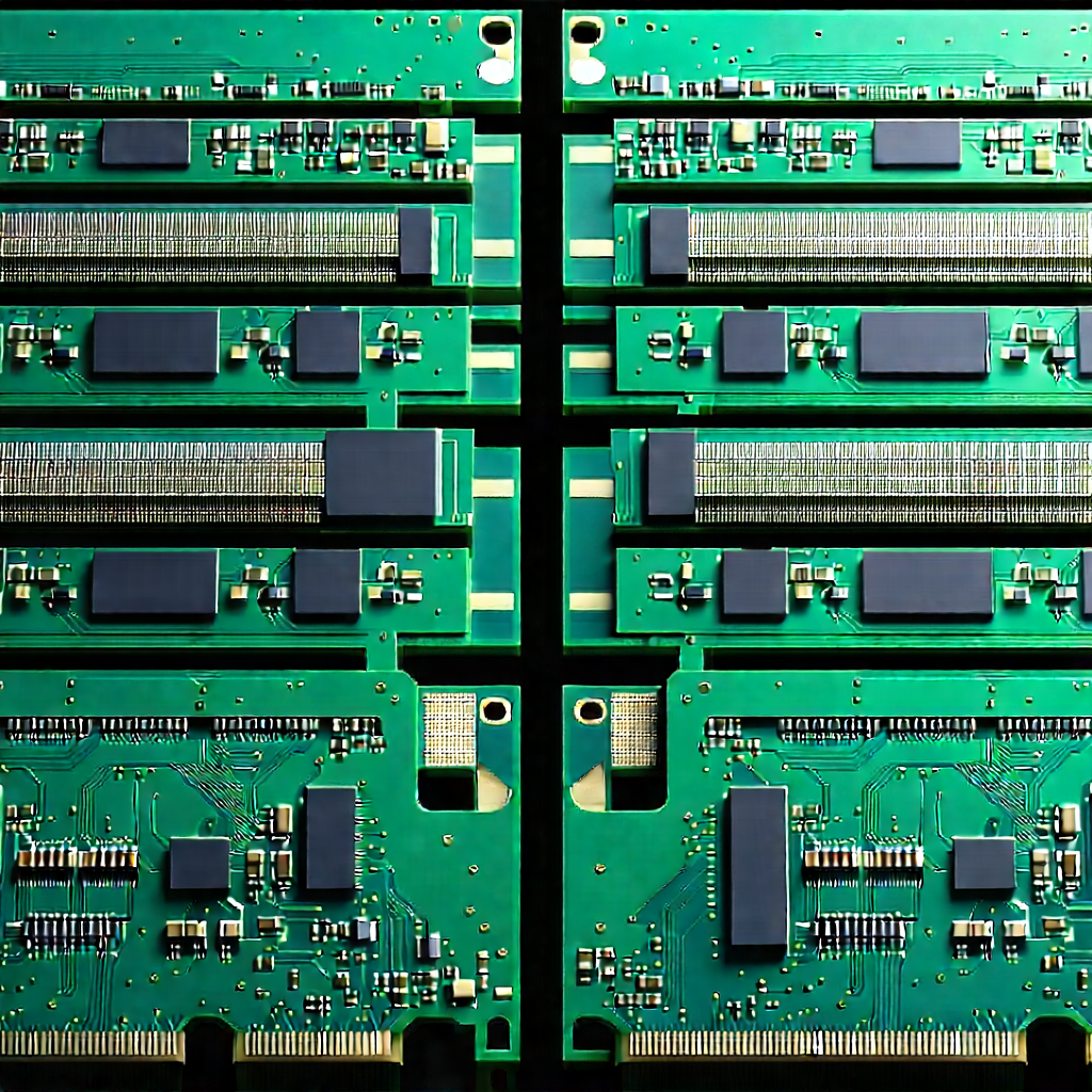 Close-up of memory module
