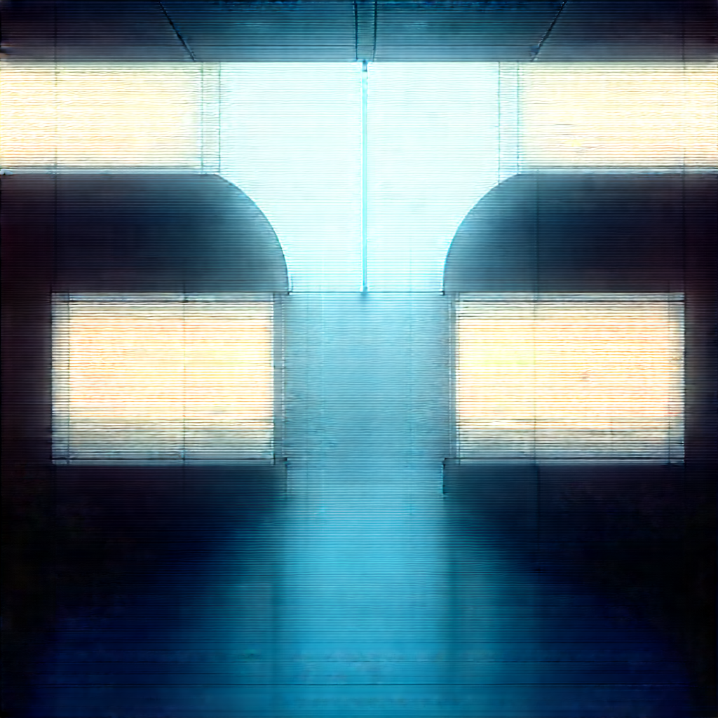 Futuristic research laboratory