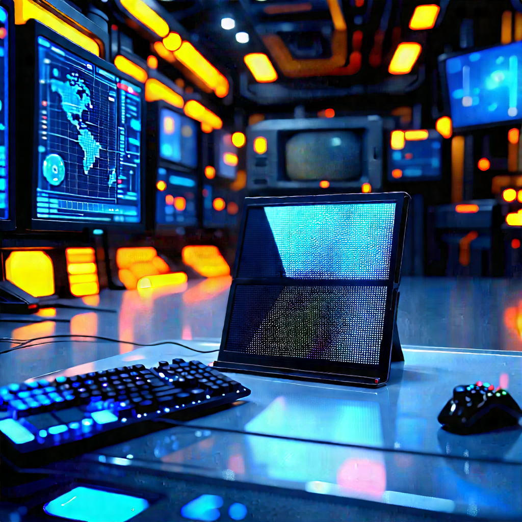 Entertainment Technology In Manufacturing Facility With Image, There